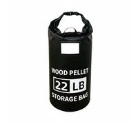 SZLIFE Conteneur de Rangement Extérieur Sac de Stockage Bois Imperméable Grande Capacité Poignée Pratique pour Activité Plein Air