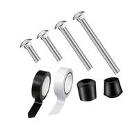 SZLIFE Couleur Guard Flag Pole Weight Anchors, Kit d'ancrage contrepoids, Acier Inoxydable, Color Guard Pole Protector 2Color Guard Ruban
