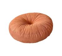 SZLIFE Coussin de Sol Rond Confortable et soutenant, idéal pour la méditation, au Bureau, sur Un Tatami, sur Un Balcon ou dans Une Chambre, Orange