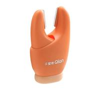 SZLIFE Éplucheur d'ail léger, facile et rapide à utiliser à la maison, Orange