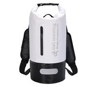 SZLIFE étanche et Confortable, Garde Votre équipement au Sec. Grand à Dos Flottant pour la randonnée, Le Kayak, la Plage, Les et la pêche, Blanc