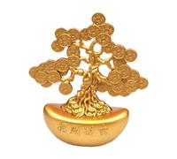 SZLIFE Figurine Arbre à Argent, Statuette Décorative, Bol à Trésors de Collection, Sculpture à Poser sur une Table pour Chambre, Salon ou Bureau