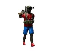 SZLIFE Figurine Miniature Résine Personnage 1/64 Modèle Artisanal Figurine Décorative Conception Réaliste Adaptée à La Collection Bureau Maquette Diorama Cré, Style B