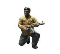 SZLIFE Figurine Miniature Résine Personnage 1/64 Modèle Artisanal Figurine Décorative Conception Réaliste Adaptée à La Collection Bureau Maquette Diorama Cré, Style D