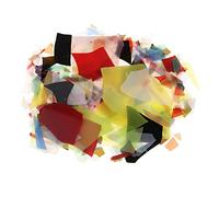 SZLIFE Fournitures de Fusion de Verre de Four à ondes de Confettis de Verre de Fusion de Verre Fusible de 28g