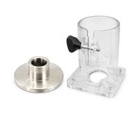 SZLIFE Gabarit Défonceuse Précision & Bague Copiage pour Affleureuse et Défonceuse à Bois, 12mm avec couvercle de machine épaissi