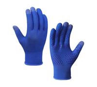 SZLIFE Gants d'hiver, gants d'escalade, moufles de cyclisme coupe-vent multifonctions, moufles chaudes pour la pêche et la motoneige, Bleu, Hommes