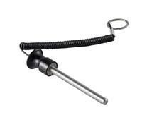 SZLIFE Goupille de Poids pour équipement d'entraînement, Insert Portable de 0,31 Pouce avec Corde de Traction pour Garage, hôtel, Centre de Fitness, Noir