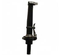 SZLIFE Guidon de Vélo Tube Pliant Réglable Levier de Pliage Montage Intégré Connexion Solide Structure en Acier Adapté aux Étudiants Adultes Balades Loisirs Rangement Compact, 22.2MM