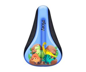 SZLIFE Housse de Protection pour siège de vélo pour Enfant, Selle de vélo Souple et antidérapante, Housse de siège de Confortable et rembourrée en Mousse à, Dinosaures
