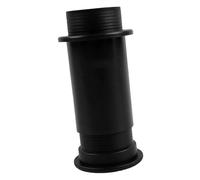 SZLIFE Hull Side Drain Plug Connecteur Évacuation Coque Navire Accessoire Étanche avec Pose Rapide en PP Application sur Barque Citerne Vivier Enviro, Black L