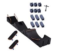 SZLIFE Jouets pour Enfants de Plate-forme de Parc de Planche à Roulettes de Doigt avec Le Conseil de Patinage de Planche à Roulettes de Doigt