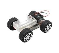SZLIFE Kit de modèle de voiture à quatre roues motrices à monter soi-même, kit d'expérimentation scientifique, cadeaux pour salle de classe, jouet