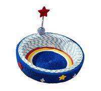 SZLIFE Lit griffoir pour Chat, Panier à gratter, Jouet léger, hamac, Planche à gratter, nid pour Chats d'intérieur, Appartement, dortoir, été, Grand