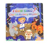 SZLIFE Livre sonore interactif, chansons anglaises, comptines musicales, pour garçons et filles de maternelle