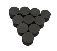 SZLIFE Lot de 10 déclencheurs de batterie avec support adhésif, pièces d'instruments de percussion, cylindre en éponge de 20 mm de hauteur, 19x20mm