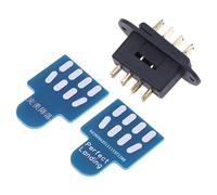 SZLIFE Lot de 2 plaques d'aide au soudage pour connecteurs d'avions radiocommandés, remplacement direct des pièces détachées pratiques, accessoires, 8 Broches avec Mpx8