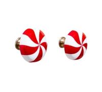 SZLIFE Lot de 2 Poignées Décoratives de Noël En Forme de, Simples et Décoratives