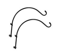 SZLIFE Lot de 2 Supports de Suspension pour Plantes, cintres en métal Stables pour mangeoires à Oiseaux, lanternes, Lampes solaires, paniers de Fleurs