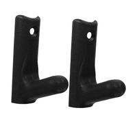 SZLIFE Lot de 2 Supports muraux pour haltères, Organisateur de Barres d'haltères, Accessoire Robuste et Facile à Installer, Support Professionnel pour, Matériel Pc, 16 Cm X 5.2 Cm