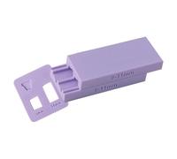 SZLIFE Mini pot de fleurs miniature avec repères de mesure, outil de mise en forme adapté aux débutants, Violet