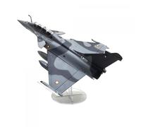 SZLIFE Modèle Réduit D'avion de Chasse Rafale B Moulé sous Pression à L'échelle 1:72 avec Base pour Bureau