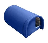 SZLIFE Niche Chaude pour Chats errants, idéale pour l'hiver, utilisable en Toutes Saisons, idéale pour Le Parc, ou de Petits Animaux, Bleu, 50x32x32cm