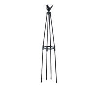 SZLIFE Obelisk Trellis Plant Support Easy Use Use Flowers Stand Space Sépartie pour Yards Pot Vines Rosshs Buisson Légumes, Décoration d'oiseaux