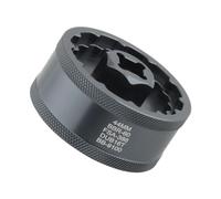 SZLIFE Outil 5 en 1 pour extraire Le boîtier de pédalier de vélo, extracteur de manivelle, Outil d'extraction de boîtier de pédalier antirouille et, Gris