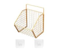 SZLIFE Panier de Rangement de Pansement Panier de Rangement Polyvalent en Fer élégant élégant Organisateur de Cuisine à Rack pour -Manger pour, Grille Unique