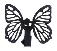 SZLIFE Papillon mécanique électrique à battement d'ailes, gadget pour loisirs créatifs, accessoire de scène, décoration dynamique pour bureau, ornement, Noir