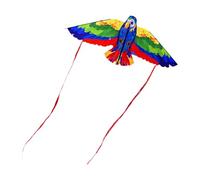 SZLIFE Perroquet, Dessin animé, Animal, Portable, Jeu Volant pour Enfants, Plage, Jardin, Parc, créatif, Professionnel, Utilitaire, Bleu