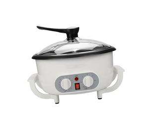 SZLIFE Petit torréfacteur électrique à grains de café, réglable et multifonction, pour torréfier le popcorn et les fruits secs (adaptateur EUR).