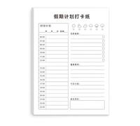 SZLIFE Planner d'Étu Étudiant, Papier Épais, Surface d'écriture, Journal d'apprentissage, Organisation s tâches, Pour Étudiants diques, style to 3