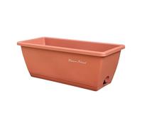 SZLIFE Planteur de boîte à fenêtre, Pot de végétation de Jardin, légumes en Croissance avec des Trous de Drainage pour extérieur, Jardin, Maison, Rouge Brique