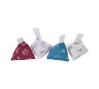 SZLIFE Poids de découpe de Tissu, Presse-Papier Compact et Polyvalent en Forme de Triangle pour Couture et découpe, Rouge Bleu Blanc 4 Pièces
