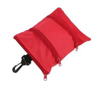 SZLIFE Porte-Tees Portable, Professionnel et léger, Cadeau pour, à balles à Fermeture éclair, Porte-Objets Valeur pour, Rouge