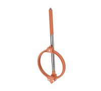 SZLIFE Ramasse-crottes pour Chien, Outil de Nettoyage Portable pour déchets d'extérieur, Attrape-Pipi pour Promener l'herbe, Petits, Moyens et Grands, Orange