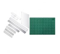 SZLIFE Rouleau à Argile Professionnel avec Lames pour Modelage Découpe Gravure Grattage Polissage Outils de Sculpture En Planche à Découper Pliable