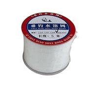 SZLIFE Sac en Maille PVA Sac D'Appâtage Recharge pour Leurre Filet Soluble Fourniture de Pêche Forte Élasticité pour Appâts Variés Approprié pour Les Concou, 60mm
