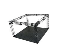 SZLIFE Scène d'exposition de modèle à Construire, scène d'exposition de de Hangar, Remplacement de Base de Hangar à Faire soi-même, de Base de, Largeur 30 Cm
