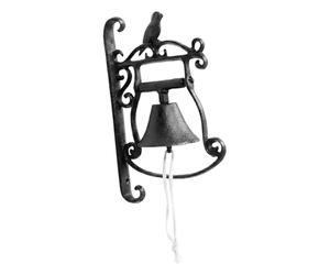 SZLIFE Sonnette d'entrée en forme d'oiseau, carillon éolien décoratif en fer forgé, idéal pour les commerces. Ouvrez la porte en entrant dans un