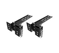 SZLIFE Support de Fixation pour auvent, Fixations Noires Robustes, système de Fixation Rapide, Installation Simple pour galerie de Toit, Accessoires