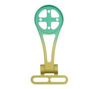SZLIFE Support d'extension de Potence de vélo Out Front pour Ordinateur de vélo, Support de caméra à Angle réglable, Dégradé Vert
