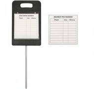 SZLIFE Tableau de Golf Marqueur de Compétition Affichage des Points Indicateur Multifonction Protection des Cartes Convient au Public Utilisation Extérieure sur Green