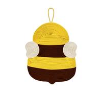 SZLIFE Tapis à gratter en Sisal pour Chat, Tapis à gratter Mural antidérapant pour Chats d'intérieur, Exercice de Porte Suspendue, Abeille