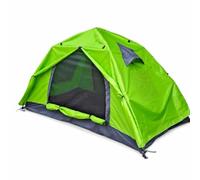 SZLIFE Tente Camping Automatique Une Personne, Ouverture, Polyester, Tissu Oxford | 3 Saisons, Double Couche, imperméable 2000-3000mm, Vert, Tente Simple Automatique, Vert
