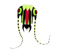 SZLIFE Trilobite Kite Flying Toy Animal sur Le thème Portable 98 Pieds Ligne Soft Paraoil Kite for Kids Adults for Park Outdoor Game Backyard