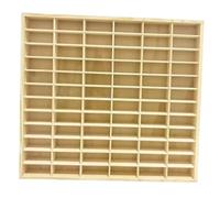 SZLIFE Vitrine pour Voitures Miniatures, boîte de présentation, Cadeau, Organisateur de Remplacement en Bois pour Petites poupées, Figurines et, Pas de Porte