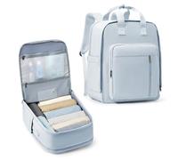 SZLX Bagage Cabine pour Ryanair Sac à Dos Voyage Cabine Avion 20 L Femme Homme sous Siège Bagage à Main 45x36x20 Easyjet Sac à Dos avec Pochette Antivol pour Ordinateur Portable 14 Pouces